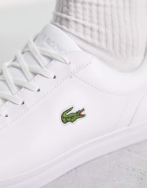 Lacoste lerond bl on sale 1 trainers in white