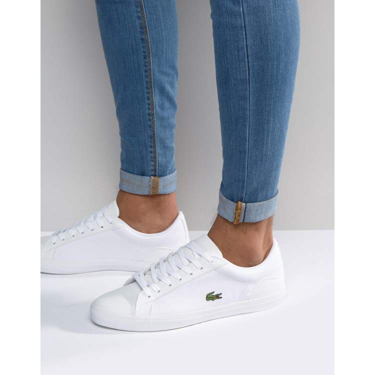 Lacoste canvas outlet pumps