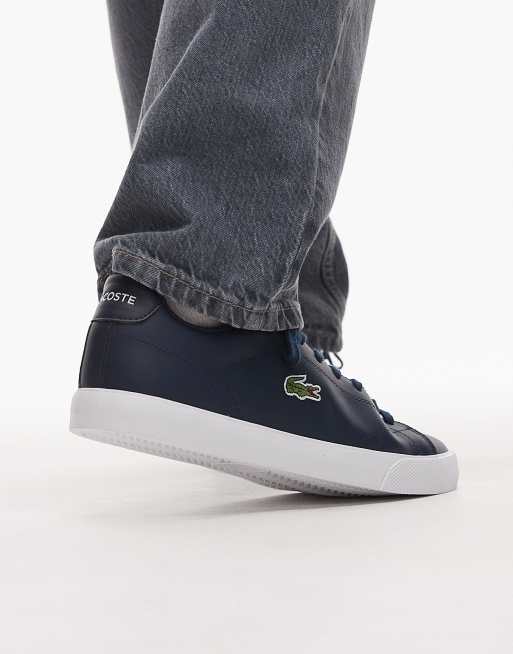 Lacoste – Lerond – Niebieskie buty sportowe , 5 z 5