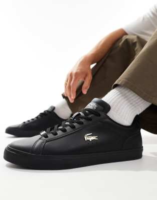 Lacoste Lerond Pro sneakers in black | ASOS