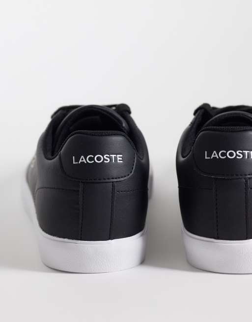 Lacoste Lerond Set sneakers in black and white, 2 of 5