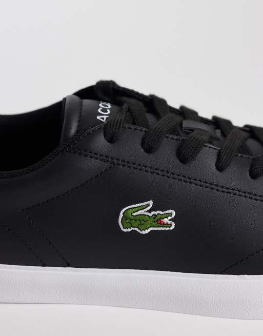 Lacoste Lerond Set sneakers in black and white, 4 of 5