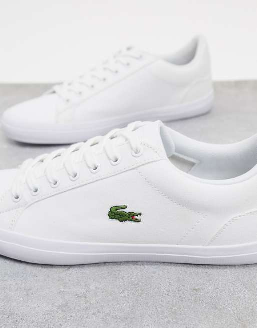 Lacoste bianche sale