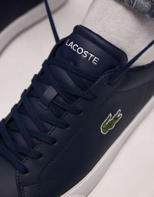 Lacoste – Lerond – Sneaker in Blau ASOS