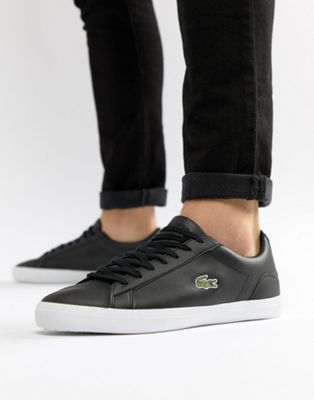 Lacoste Lerond Trainers in Black | ASOS