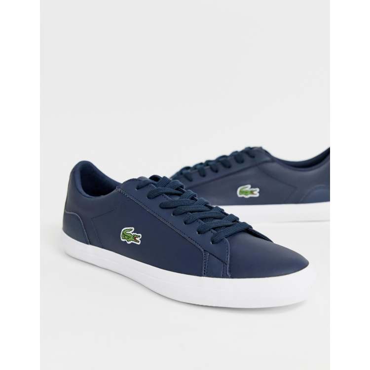 Lacoste on sale navy shoes