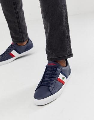 Lacoste Lerond trainers with side 