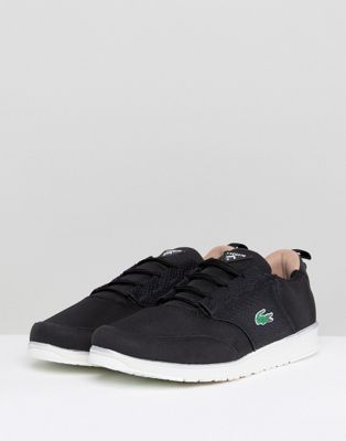 Lacoste Light 118 Trainers In Black | ASOS