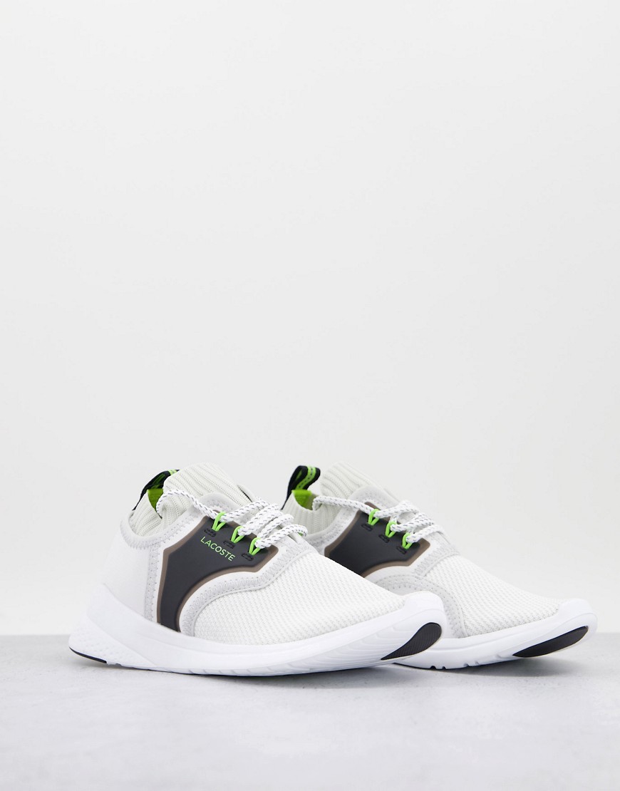 Lacoste - Light Sense - Sneakers i hvid/sort-Multifarvet