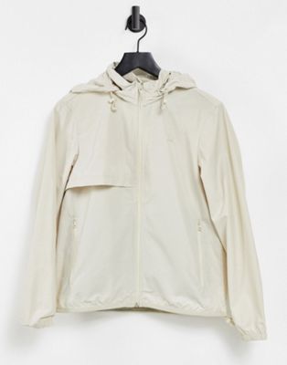 lacoste lightweight hooded jacket