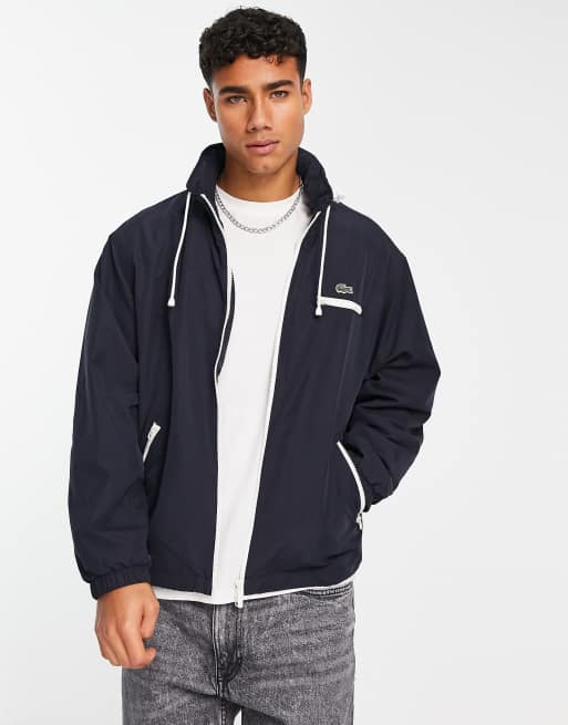 Lacoste lightweight 2024 hooded jacket