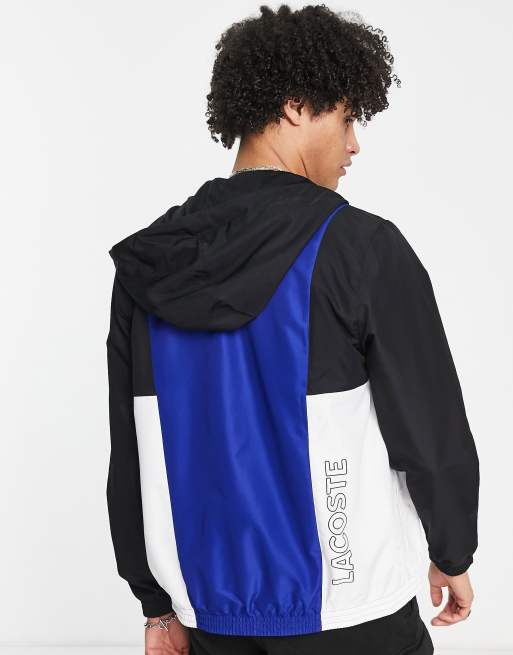 Lacoste lightweight jacket in color block ASOS