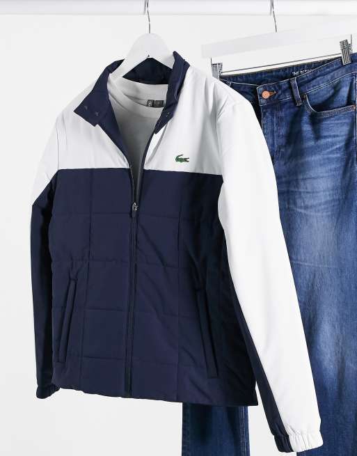 Lacoste lightweight quilted jacket