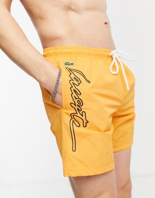 lacoste live swim shorts