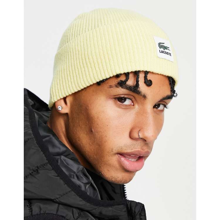 Lacoste deals beanie hat