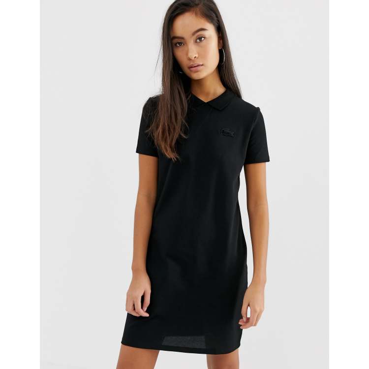 Lacoste live motif logo polo shirt dress |