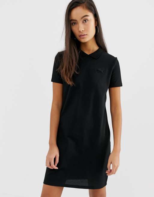 Women's Lacoste L!VE Graduated Print Cotton T-Shirt Dress