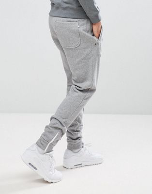 Lacoste Live Sweat Joggers In Grey | ASOS