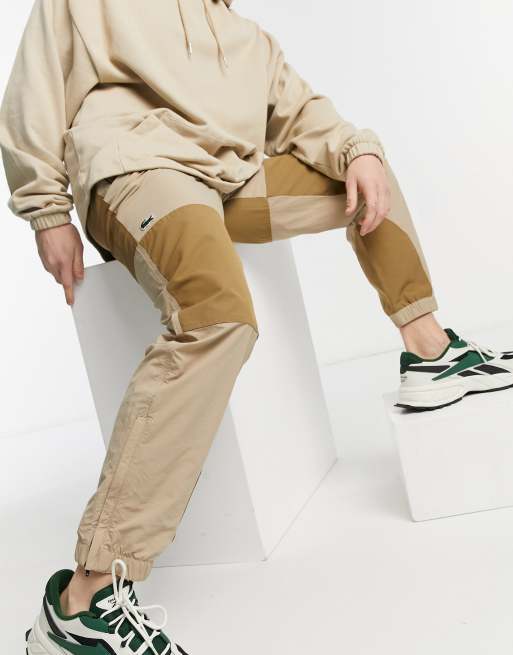 Lacoste live two tone track pants