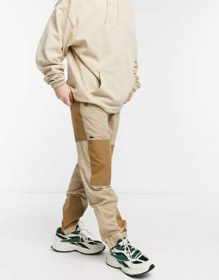 two tone track pants