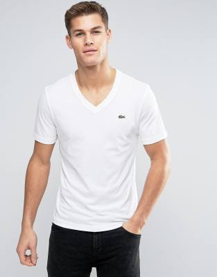 lacoste live v neck t shirt