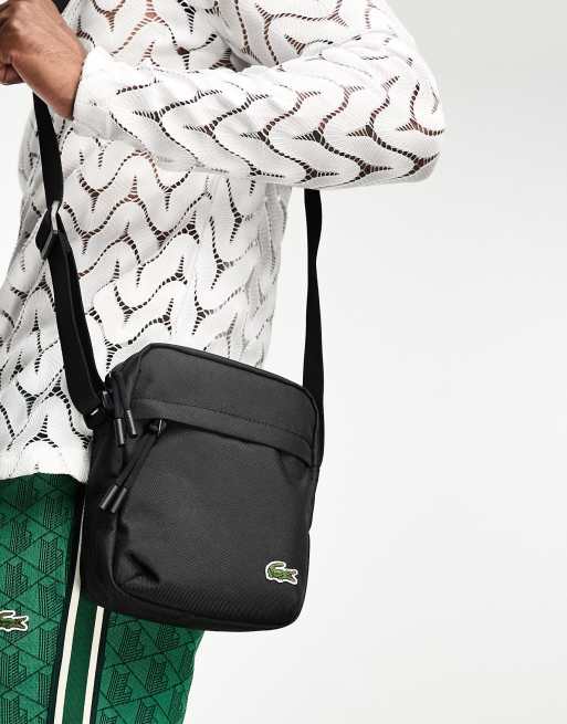 Lacoste satchel deals bag