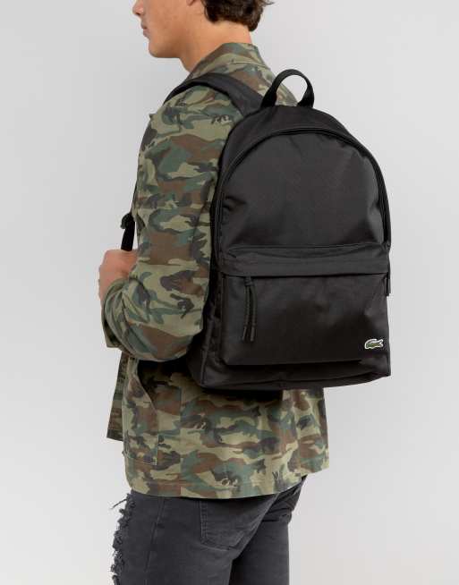 Lacoste Logo Backpack Black, 3 of 4