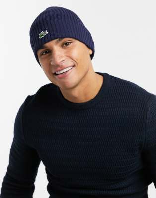 lacoste beanie hat