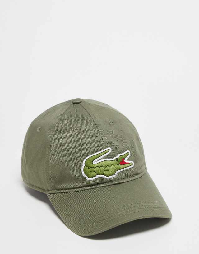 Lacoste - logo cap in green