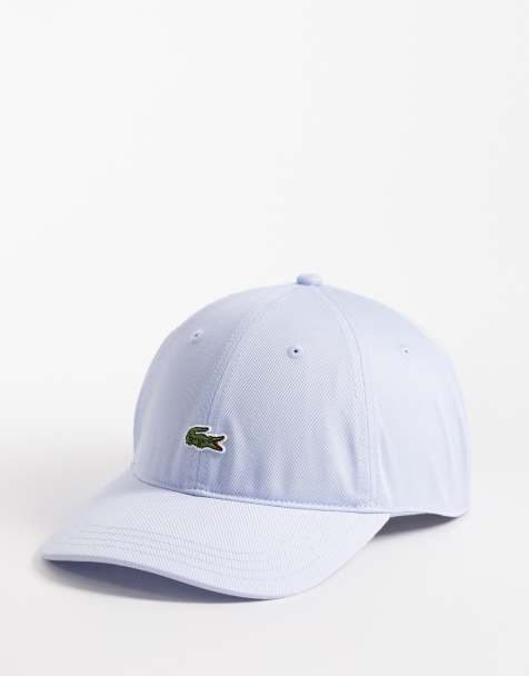 Lacoste logo cap in light blue - view 1