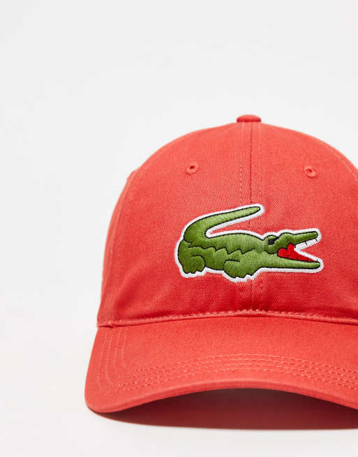 Lacoste red clearance cap