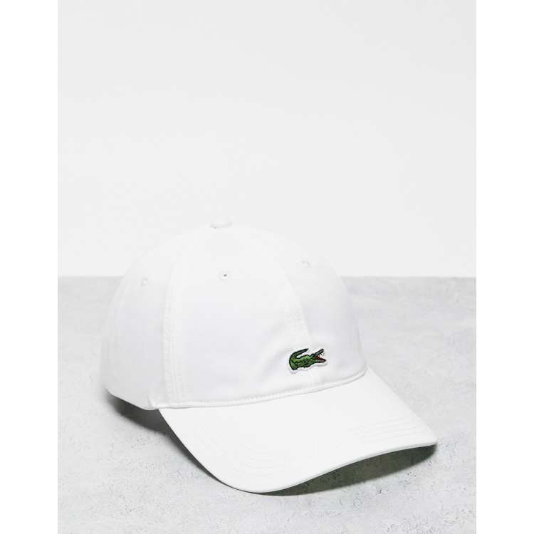 Lacoste store white cap