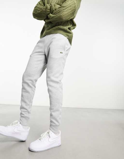 Grey lacoste clearance joggers