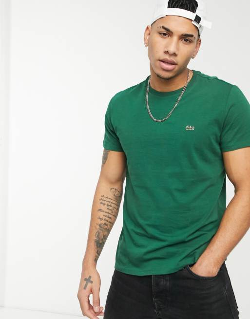 Tee shirt clearance lacoste vert homme