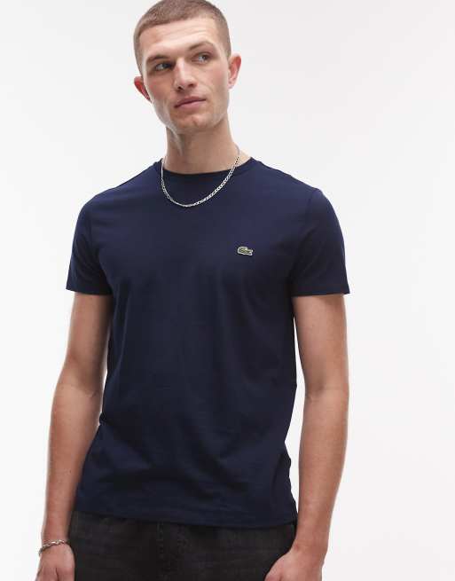 Navy blue on sale lacoste shirt