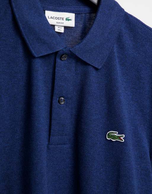 Lacoste logo-appliqu茅 Polo Shirt - Blue