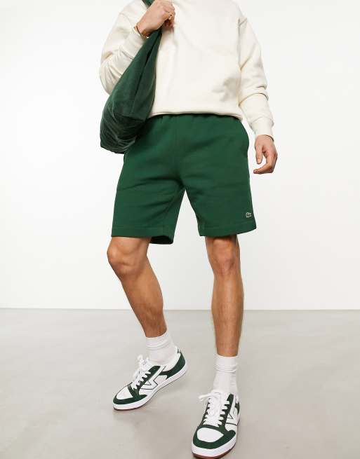 lacoste shorts green