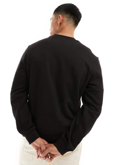 Lacoste logo sweatshirt in black, 2 of 4