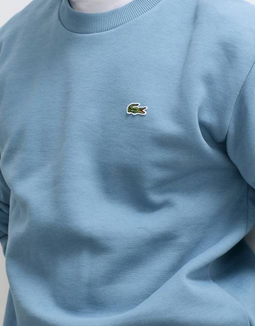 Lacoste logo sweatshirt in blue, 2 of 5