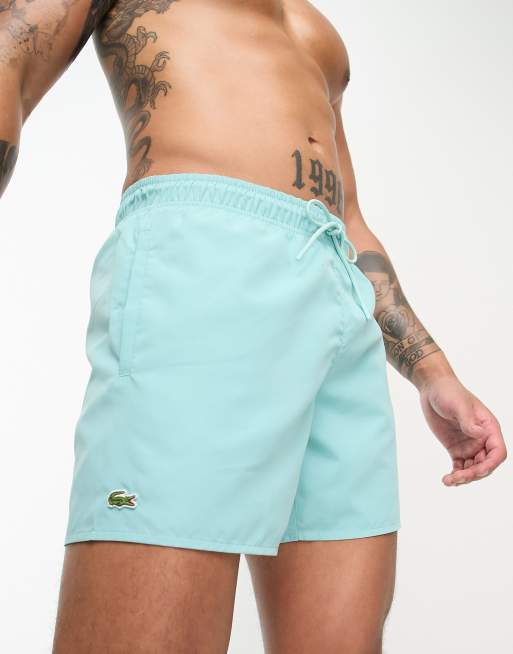 Lacoste logo swim shorts in | ASOS