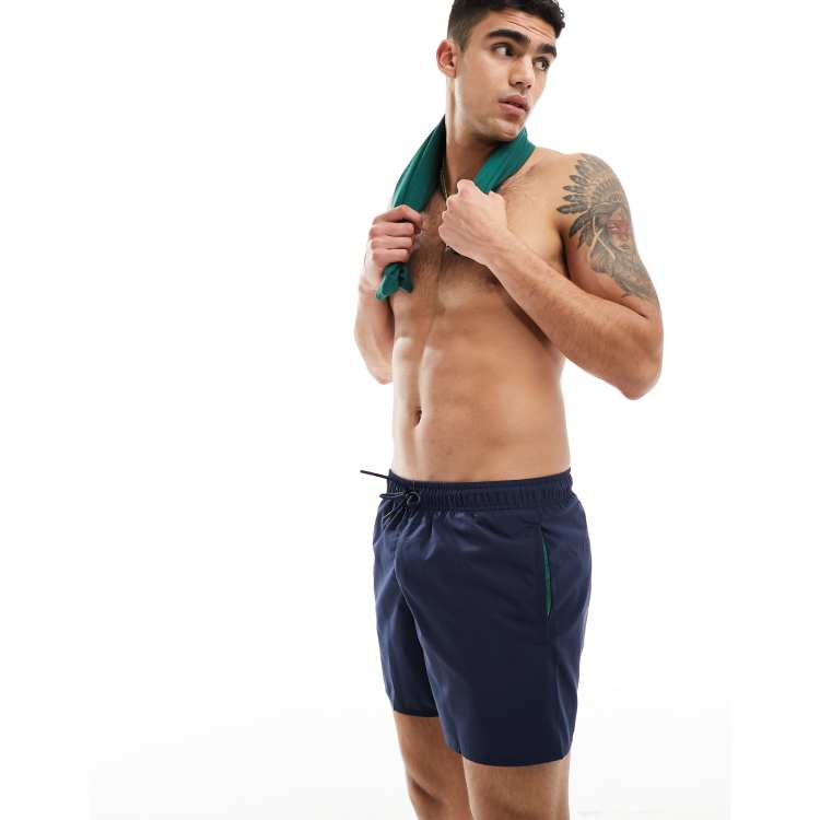 Lacoste logo swim shorts online