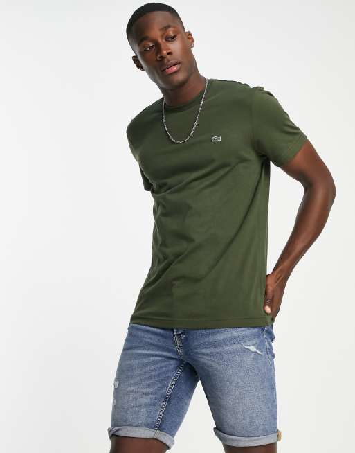 Lacoste t shop shirt khaki