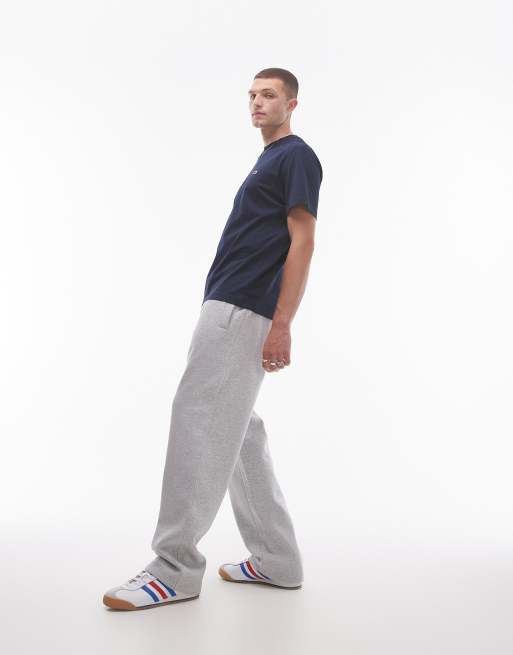Lacoste logo t-shirt in navy, 3 of 4