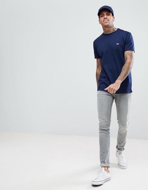 Lacoste crew best sale neck shirt