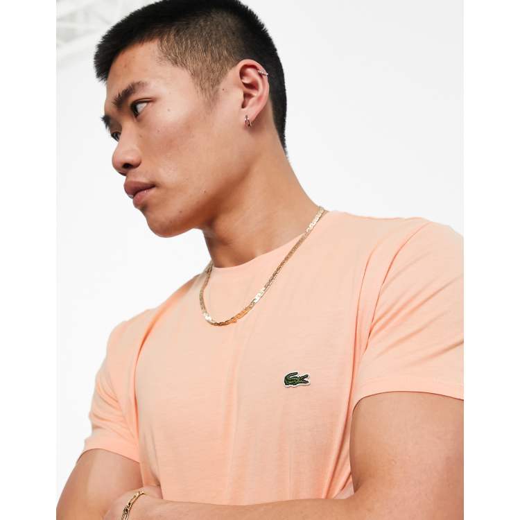 T shirt lacoste on sale orange