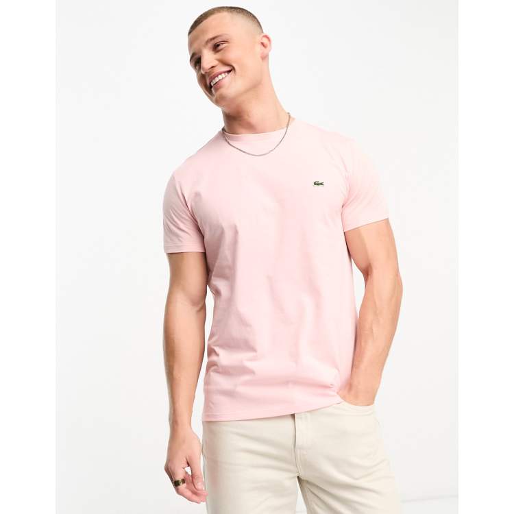 T shirt best sale lacoste rose