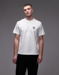 Lacoste logo t-shirt in white