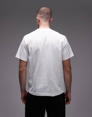 Lacoste logo t-shirt in white