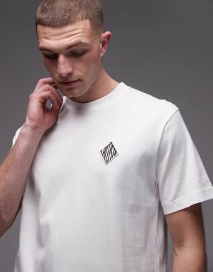 Lacoste logo t-shirt in white