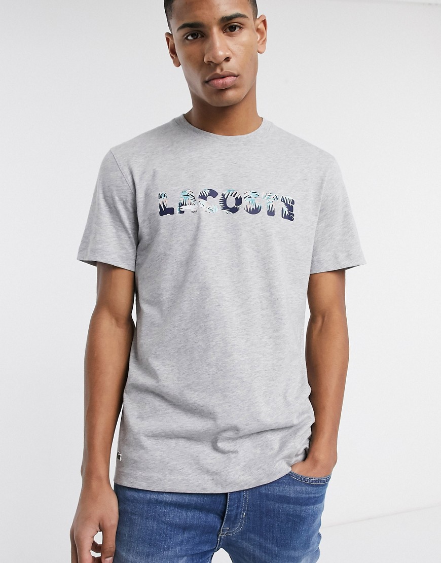 Lacoste logo t-shirt-Grey